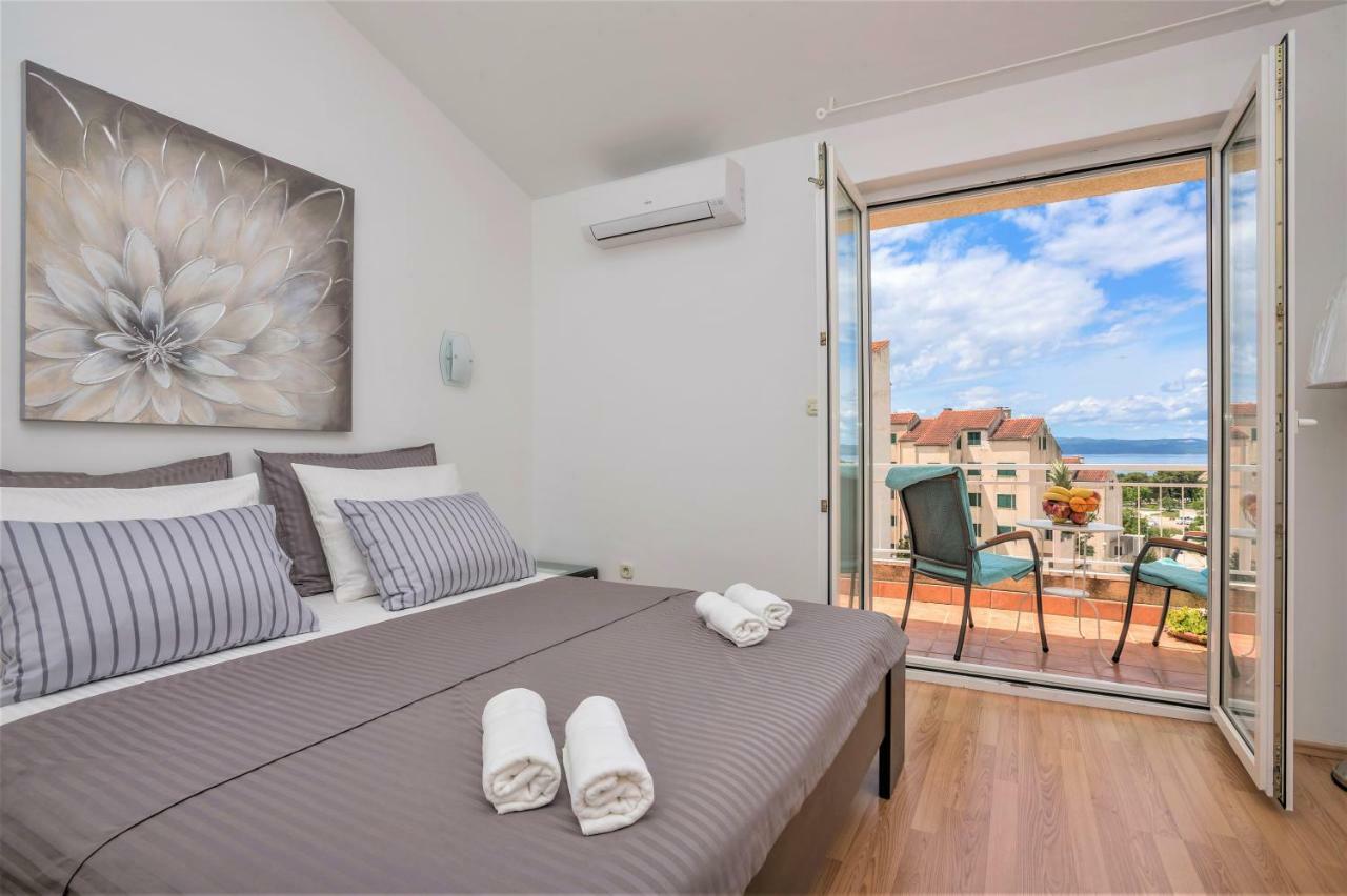 Andor - Lux, Two Beautiful Terraces With Sea & Sunset View Daire Makarska Dış mekan fotoğraf