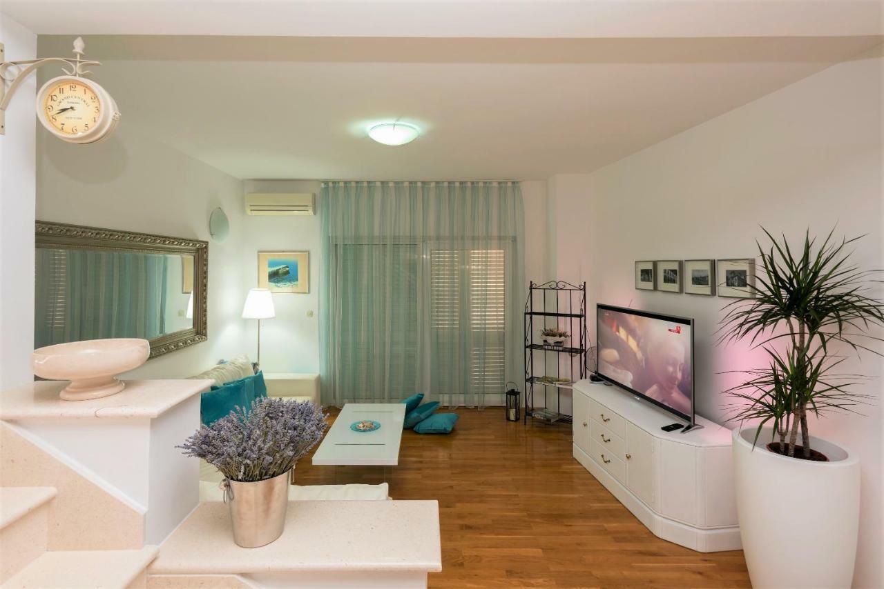 Andor - Lux, Two Beautiful Terraces With Sea & Sunset View Daire Makarska Dış mekan fotoğraf