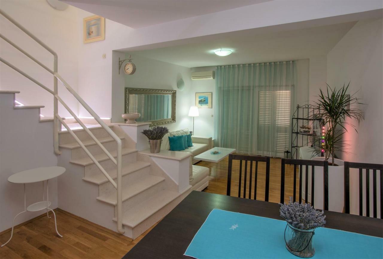 Andor - Lux, Two Beautiful Terraces With Sea & Sunset View Daire Makarska Dış mekan fotoğraf